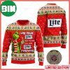 Grinch I Will Drink Here Or There I Will Drink Everywhere Lone Star Beer Ugly Christmas Holiday Sweater