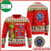 Grinch I Will Drink Here Or There Samuel Adams Beer Ugly Christmas Holiday Sweater