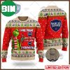 Grinch I Will Drink Here Or There Stella Artois Beer Ugly Christmas Holiday Sweater