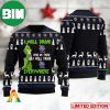 Grinch I Will Drink National Bohemian Everywhere Ugly Christmas Sweater