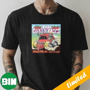Guns N Roses Minute Maid Park Houston Texas September 28 2023 North American Tour T-Shirt