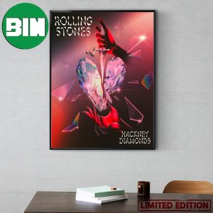 Hackney Diamonds The Brand New Studio Album Your October 20th The Rolling Stones Home Decor Poster Canvas