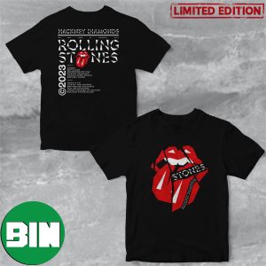 Hackney Diamonds Tracklist 2023 The Rolling Stones Two Sides Fan Gifts T-Shirt
