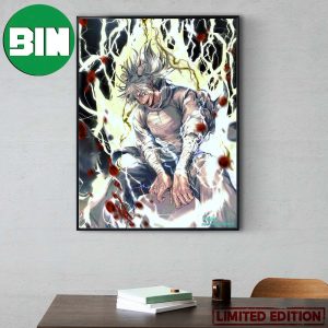 Hajime Kashimo Thunder God vs Ryomen Sukuna Jujutsu Kaisen Chap 237 Home Decor Poster Canvas