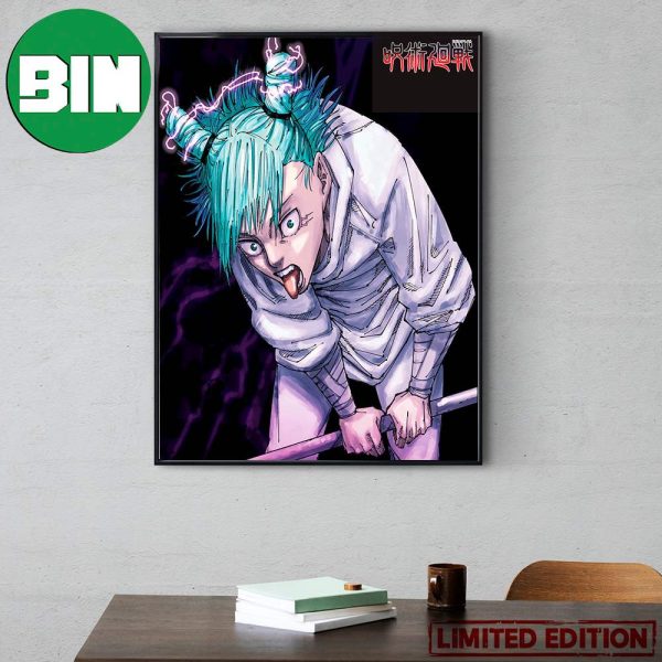 Hajime Kashimo Will Be Defeat Ryomen Sukuna Jujutsu Kaisen Chap 237 Poster Canvas