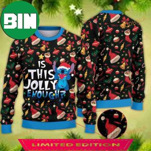 Have A Holly Jolly Christmas Stitch Christmas Ugly Sweater