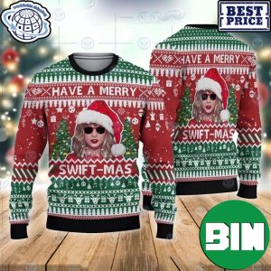Have A Merry Swift-mas Taylor Swift Fan Gifts For Fans Christmas Ugly Sweater