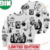 Jack Skellington And Sally Symbol 3D Christmas Ugly Sweater