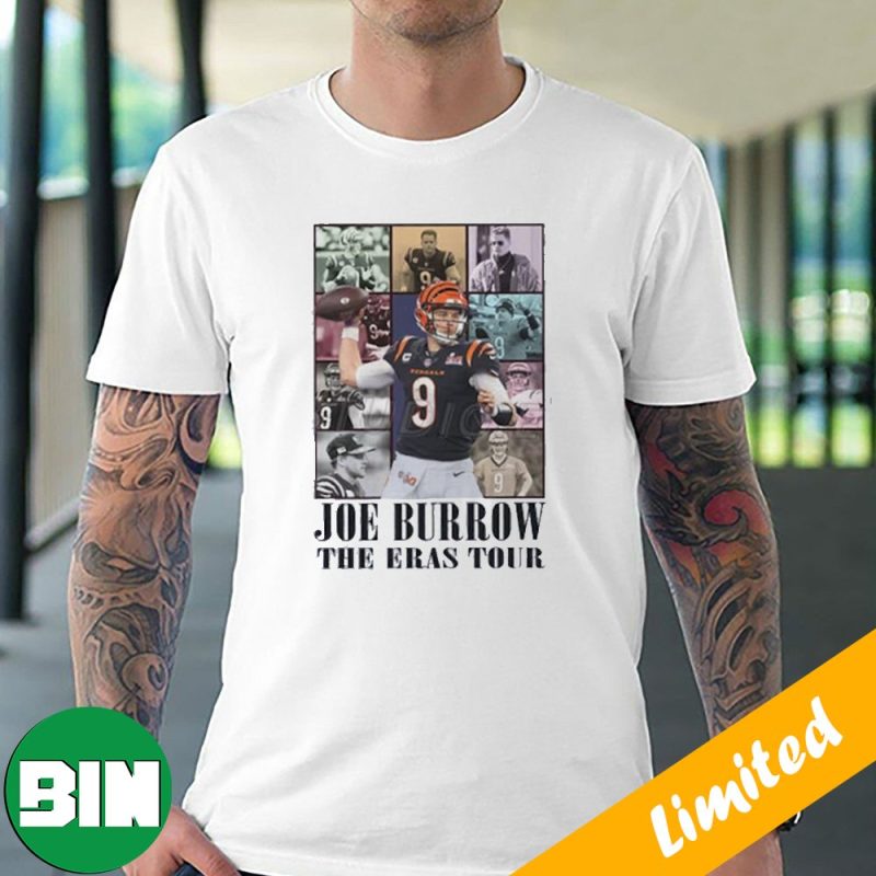 Vintage Joe Burrow The Eras Tour Shirt Joe Burrow Hoodie