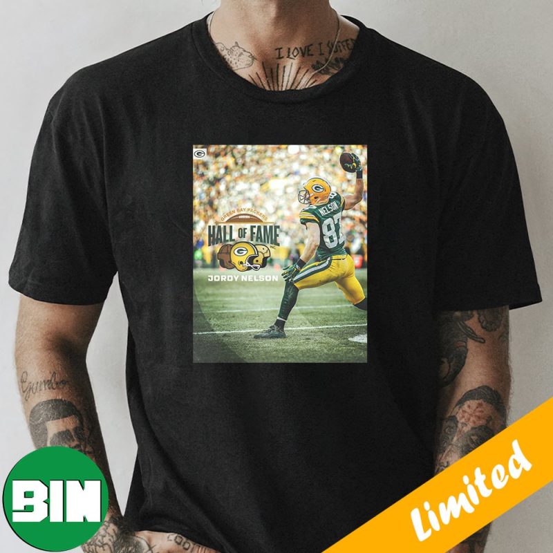 Jordy Nelson Green Bay Packers Hall Of Famer 2023 Go Pack Go T-Shirt -  Binteez