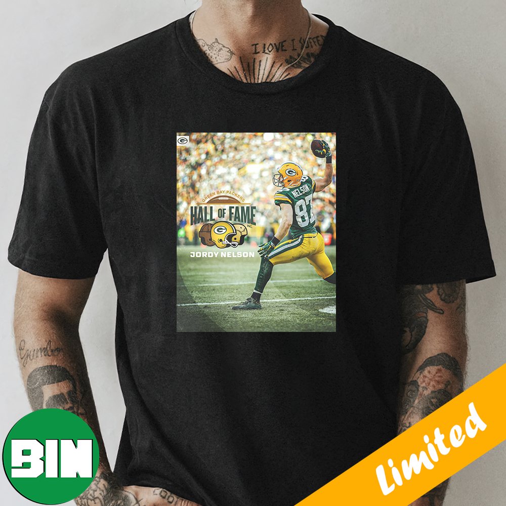 Jordy Nelson Green Bay Packers Hall Of Famer 2023 Go Pack Go T-Shirt