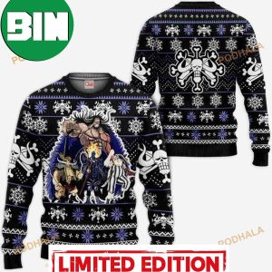 Kaido Beast Pirates One Piece Xmas Ugly Anime Christmas Sweater Best Gift For Men And Women