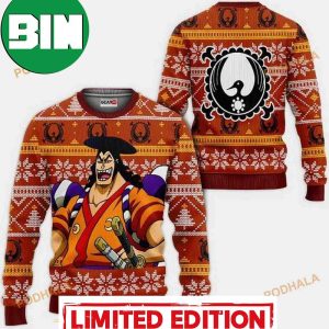 Kozuki Oden One Piece Xmas Ugly Anime Christmas Sweater 2023 On Sale