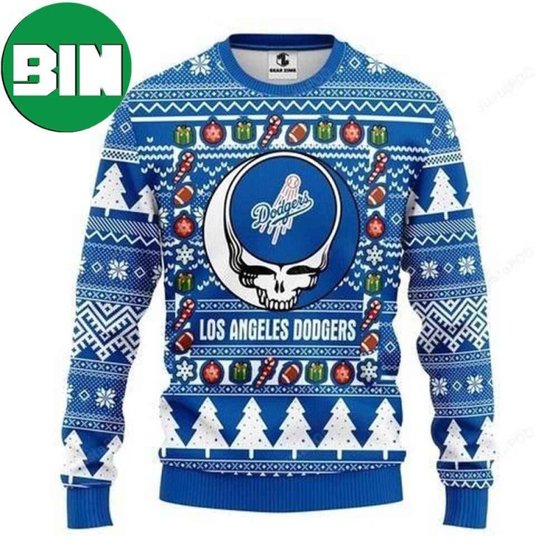 NFL Fans Dallas Cowboys Grateful Dead Logo Ugly Christmas Sweater