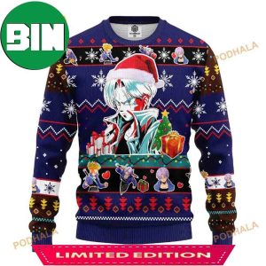 Merry Xmas Santa Trunk Ugly Christmas Sweater Anime Dragon Ball Fans Gift