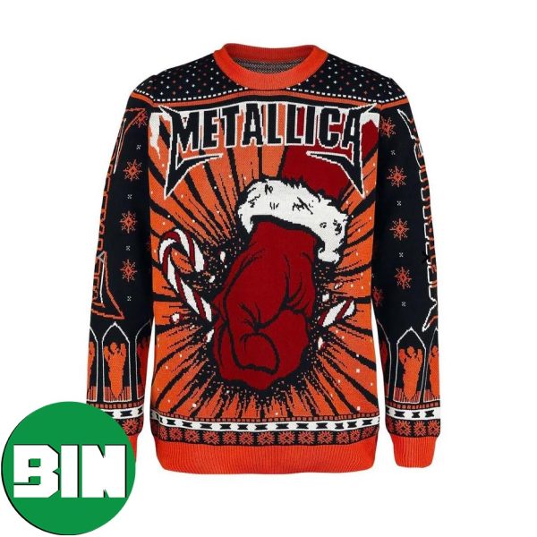 Metallica St Anger Album Christmas 2023 Xmas Gift Ugly Sweater