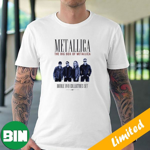 Metallica The Big Box Of Metallica Double DVD Collector’s Set T-Shirt