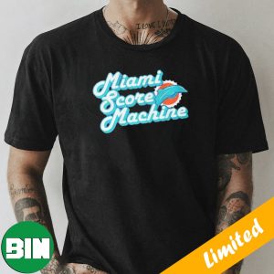 Miami Dolphins Score Machine T-Shirt