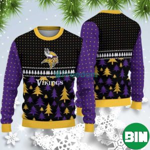 Minnesota Vikings Christmas Tree Pattern For Men And Women Xmas Gift Ugly Sweater