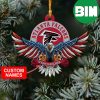 NFL Atlanta Falcons Xmas Tree Decorations Custom Name Football Christmas Ornament
