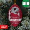 NFL Atlanta Falcons Xmas Tree Decorations American US Eagle Personalized Custom Name Ornament