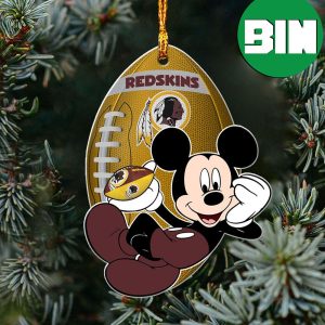 NFL Atlanta Falcons Xmas Tree Decorations Mickey Disney Custom Name Christmas Ornament