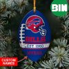 NFL Buffalo Bills Xmas Gift For Pine Tree Decorations Mickey Mouse Disney Custom Name Ornament