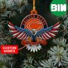 NFL Carolina Panthers Xmas Ornament American US Eagle Personalized Name Christmas Tree Decorations