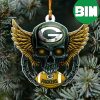 NFL Green Bay Packers Xmas Gift For Fans US American Eagle Custom Name Christmas Ornament