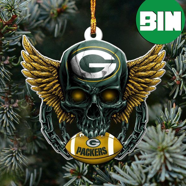 NFL Green Bay Packers Xmas Gift For Fans Christmas Tree Decorations Ornament