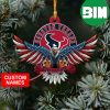 NFL Houston Texans Xmas Gift For Fans Christmas Tree Decorations Skull Ornament