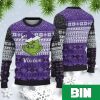 NFL Minnesota Vikings x Funny Grinch Knitting Pattern Christmas Ugly Sweater For Men And Women