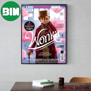 New Look At Timothee Chalamet In Wonka Total Film Poster Canvas