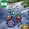 Ottawa Senators NHL Grinch Candy Cane Custom Name Xmas Gifts Christmas Tree Decorations Ornament