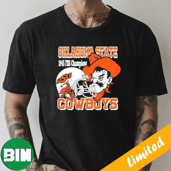 Oklahoma State Football Graphic 2023 T-Shirt