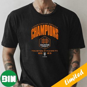 Original Retro Brand Black Houston Dynamo FC 2023 Lamar Hunt US Open Cup Champions 2023 T-Shirt