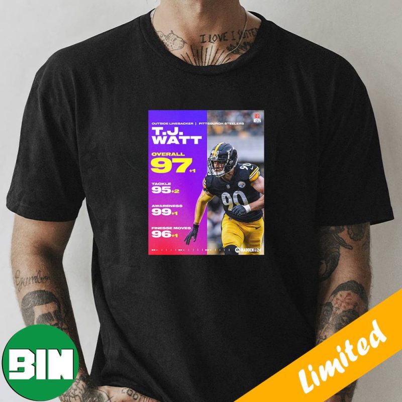 TJ Watt Pittsburgh Steelers NFL T-Shirt