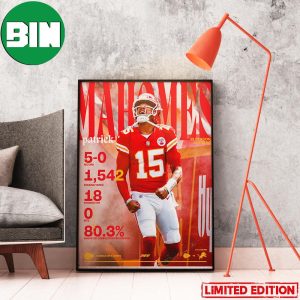 Patrick Mahomes Is ELITE In Season Openers Kansas City Chiefs Home Decor Poster Canvas
