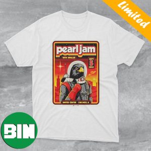 Pearl Jam With Inhaler Sept 5 2023 United Center Chicago Event IL T-Shirt