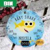 Personalized Family Baby Sharks Custom Name Ornament