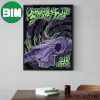 Secret Serpents Show At Empire Live In Albany NY September 18 2023 Home Decor Poster Canvas