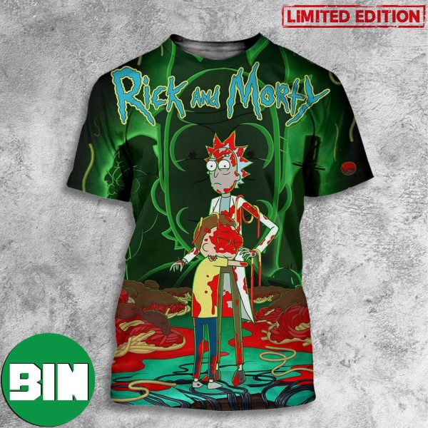 Rick And Morty Season 7 Trailer Drops Monday 3D T-Shirt