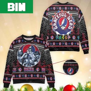 Rock Band Grateful Dead Christmas Gift For Men And Women Xmas Fan Gifts Ugly Sweater