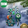 Pittsburgh Penguins NHL Grinch Candy Cane Custom Name Xmas Gifts Christmas Tree Decorations Ornament