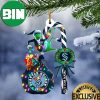 St Louis Blues NHL Grinch Candy Cane Custom Name Xmas Gifts Christmas Tree Decorations Ornament