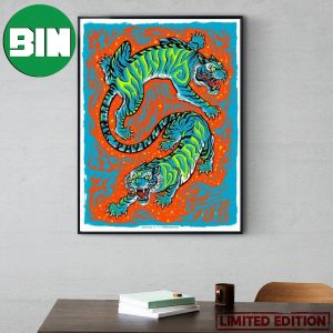 Secret Serpents Show At Empire Live In Albany NY September 18 2023 Home Decor Poster Canvas