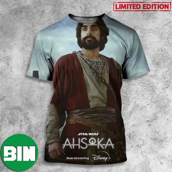 See Ezra In Ahsoka Official A Star Wars Original Series Now On Disney Plus 3D T-Shirt