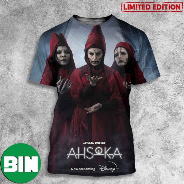 See The Great Mothers In Ahsoka Official Star Wars Original Series On Disney Plus 3D T-Shirt