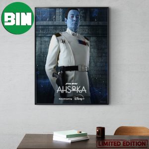 See Thrawn In Ahsoka Official A Star Wars Original Series On Disney Plus Home Decor Poster Canvas