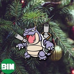 Shiny Blastoise Pokemon Christmas 2023 Xmas Tree Decorations Pokemon Ornament